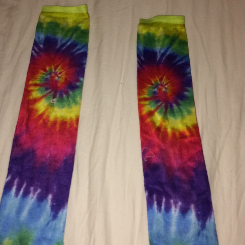 Tie dye socks